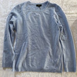 Light blue cashmere sweater, size M